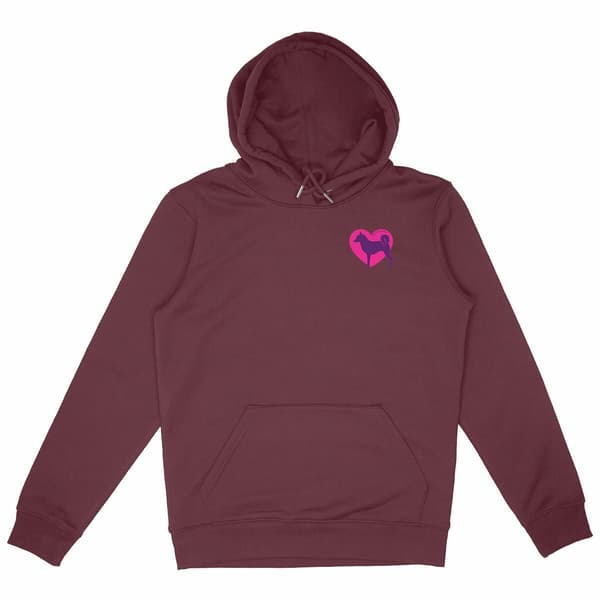 Image front Hoodie Cœur de Shikoku - Couleur personnalisable