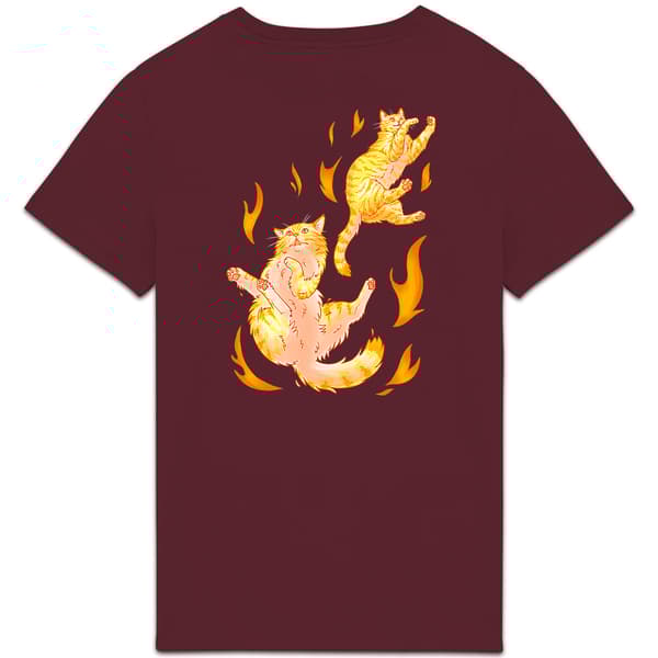 Image back T-Shirt BIO Ginger Fever