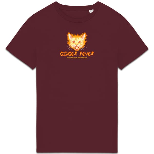 Image front T-Shirt BIO Ginger Fever