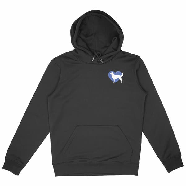 Image du produit Hoodie Cœur de Husky - Couleur personnalisable