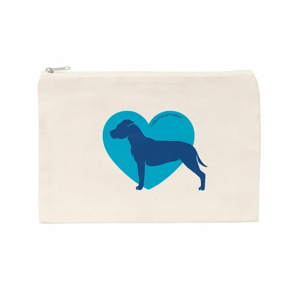 Image front Pochette Cœur d'Amstaff - Couleur personnalisable