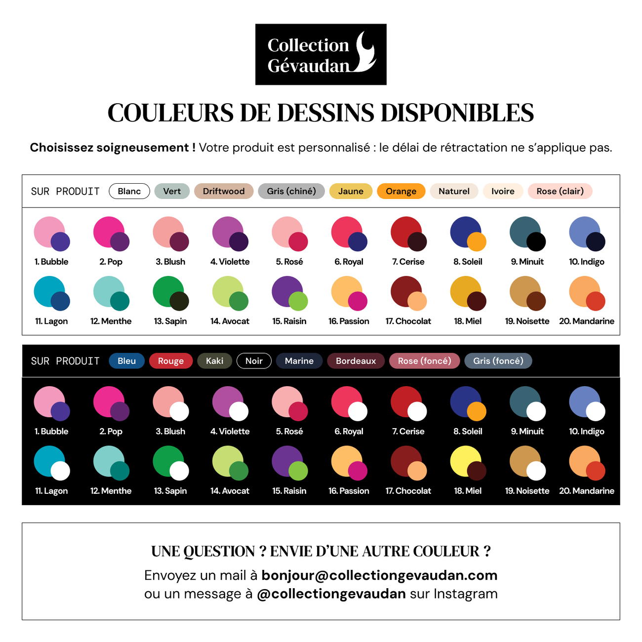 Image back Casquette Cœur de Staffie - Couleur personnalisable