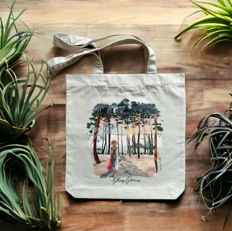 Image front La plage Pereire - Le Totebag