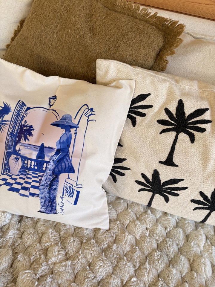 Image back Blue French Riviera - La housse de coussin