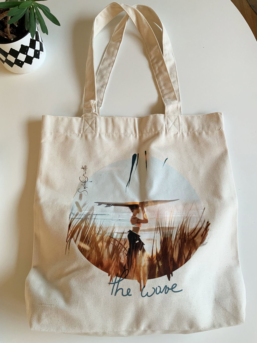 The Wave Le tote bag
