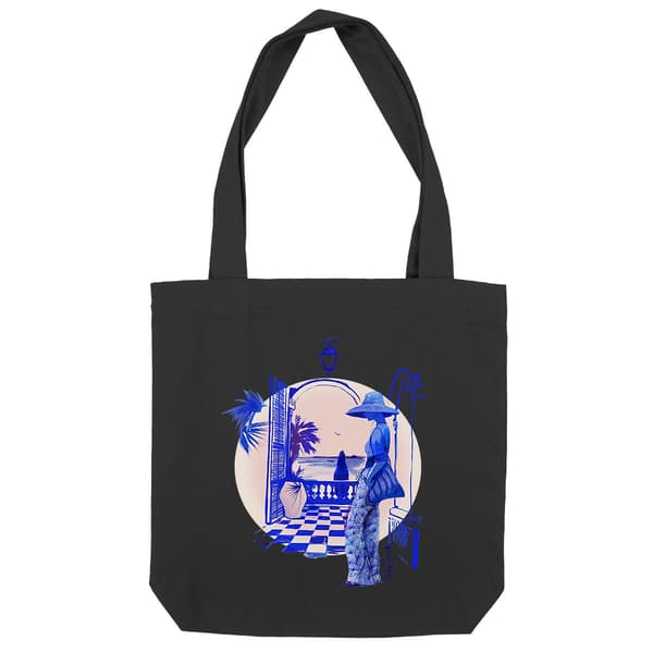 Image back Blue French Riviera - Totebag