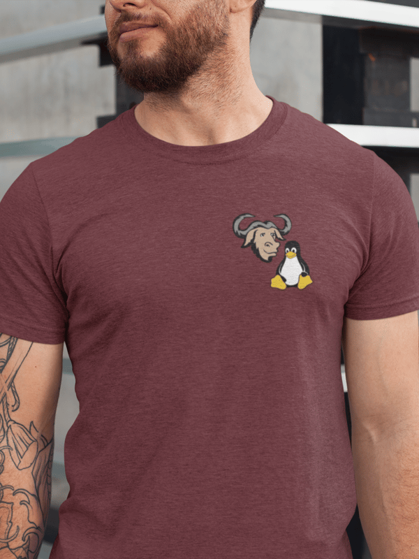 Image front GNU/Linux  - T-Shirt - Unisex