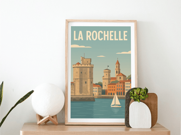 Poster vertical La Rochelle - Image