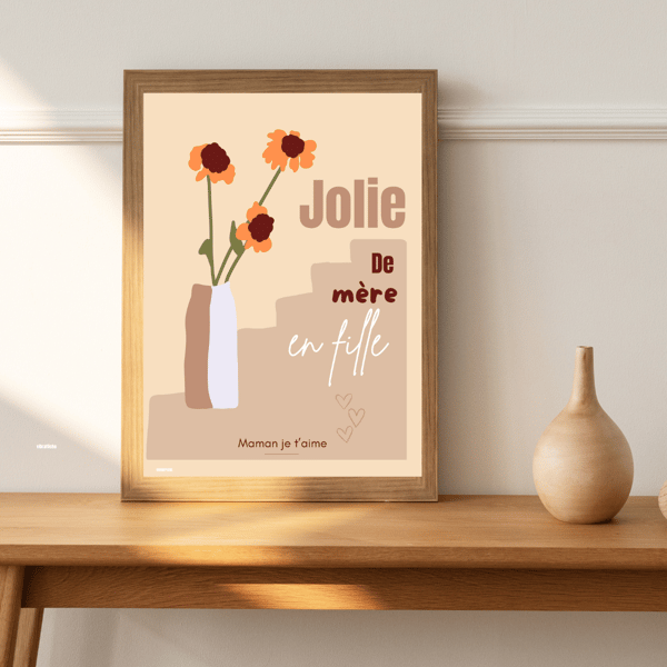 affiche fête des Mamans - Image