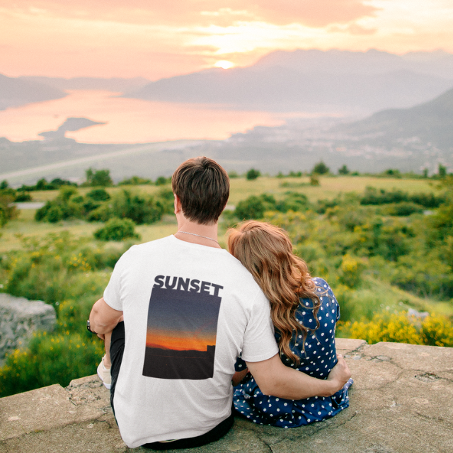 Image front SUNSET - T-Shirt Unisexe