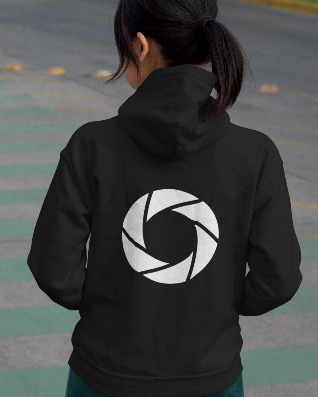 Image back DIAPH' - Sweat à capuche zippé unisexe