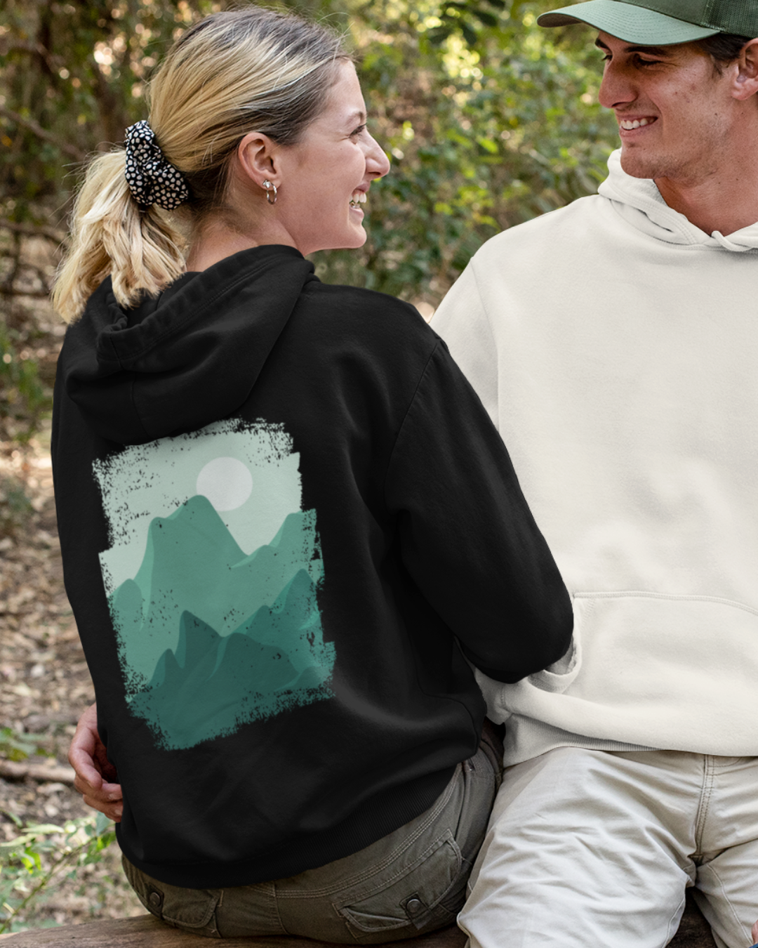 Image back FOREST - Sweat à capuche Unisexe