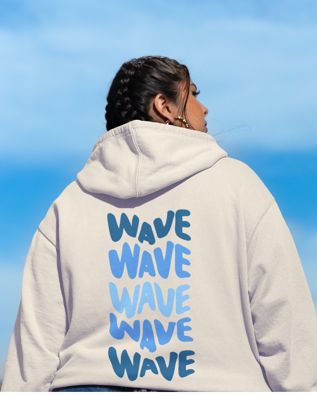Image front WAVE - Sweat à capuche Unisexe