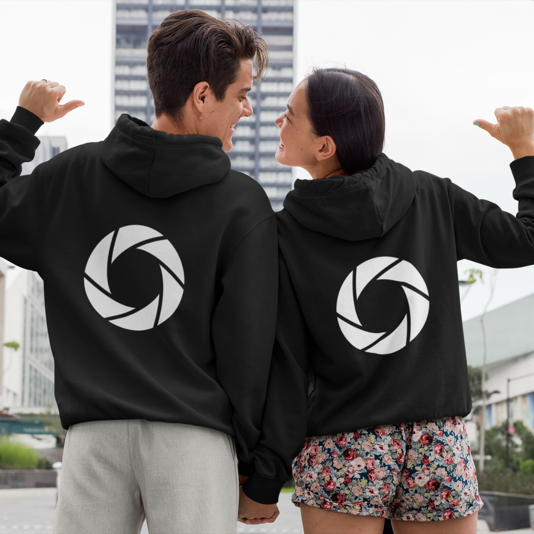 Image front DIAPH BLANC - Sweat à capuche Unisexe