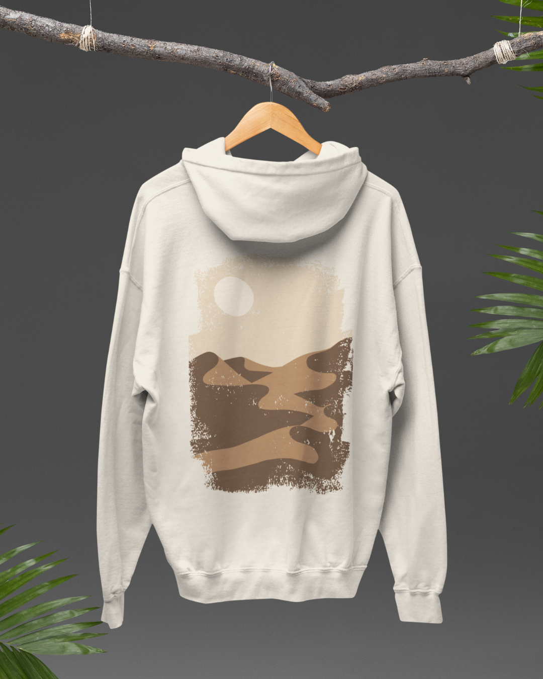 Image front DESERT - Sweat à capuche Unisexe
