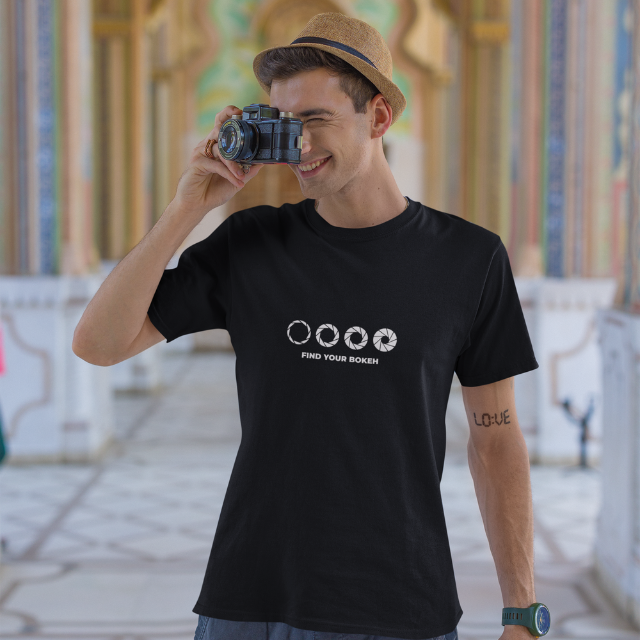 Image front FIND YOUR BOKEH - T-Shirt Unisexe