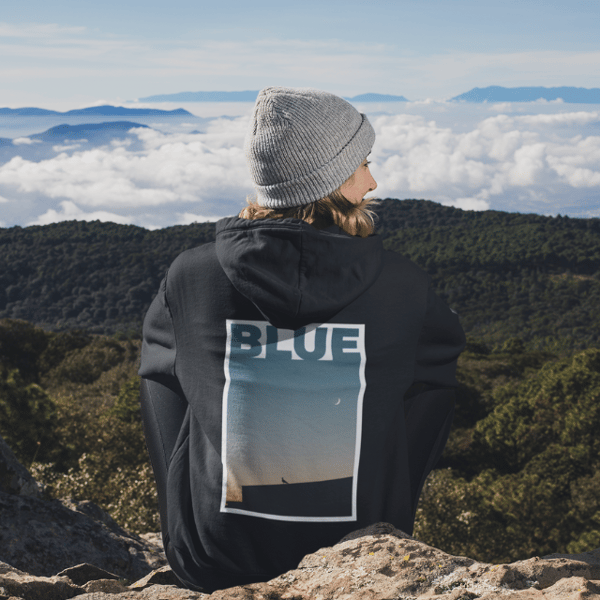 Image back BLUE HOUR - Sweat à capuche Unisexe