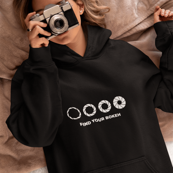 Image front FIND YOUR BOKEH - Sweat à capuche Unisexe