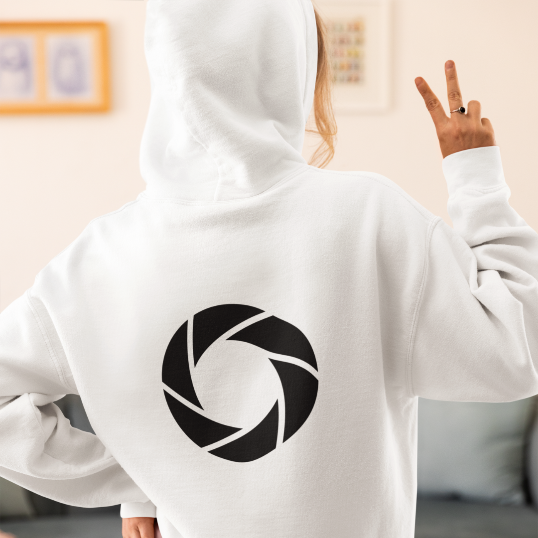 Image back DIAPH NOIR - Sweat à capuche Unisexe