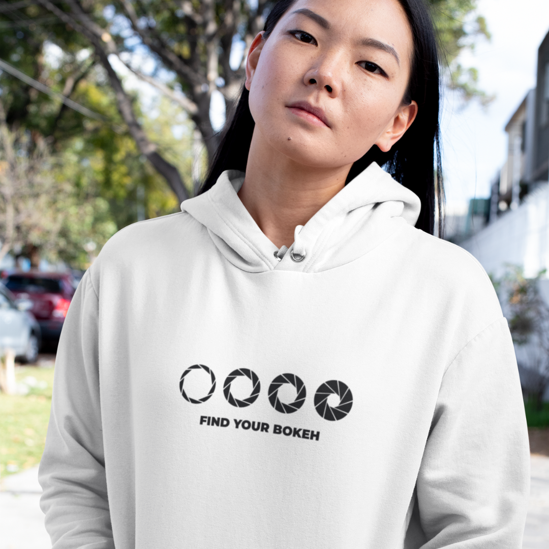 Image back FIND YOUR BOKEH - Sweat à capuche sider Unisexe