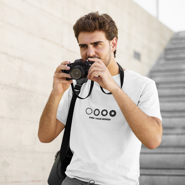 Image front FIND YOUR BOKEH - T-Shirt Unisexe