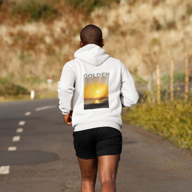 Image back GOLDEN HOUR - Sweat à capuche Unisexe