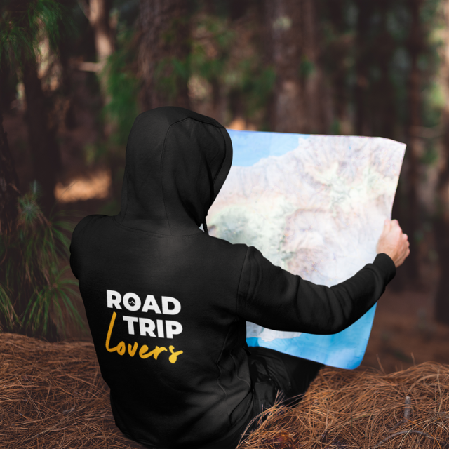Image back ROAD TRIP LOVERS - Sweat à capuche Unisexe