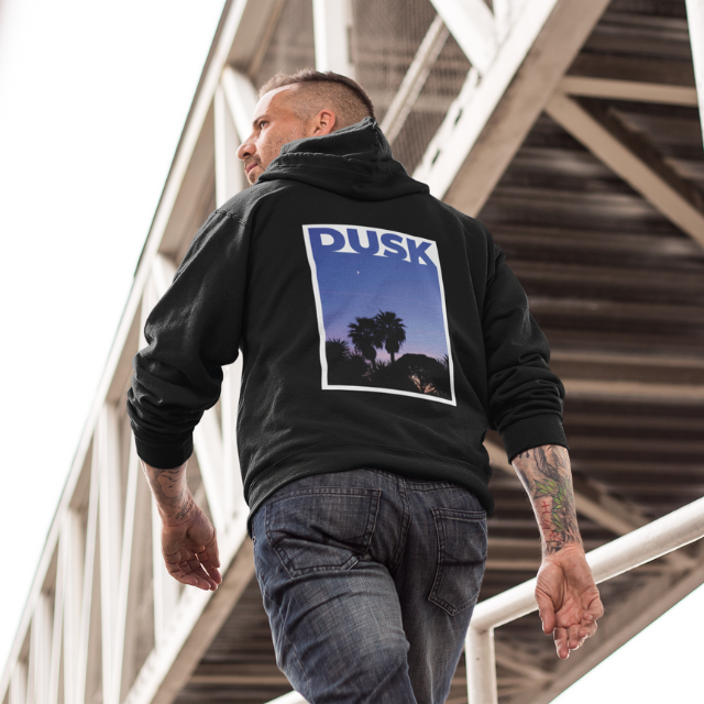 Image front DUSK - Sweat à capuche Unisexe