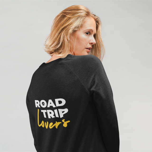 Image back ROAD TRIP LOVERS - Sweat Unisexe