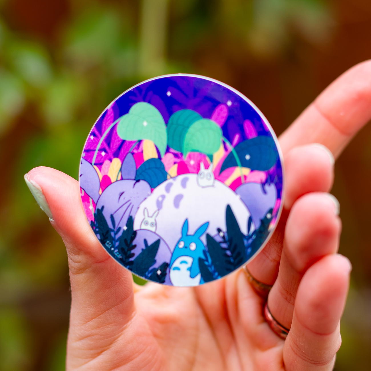 Image front Sticker - Ghibli : Totoro dormant