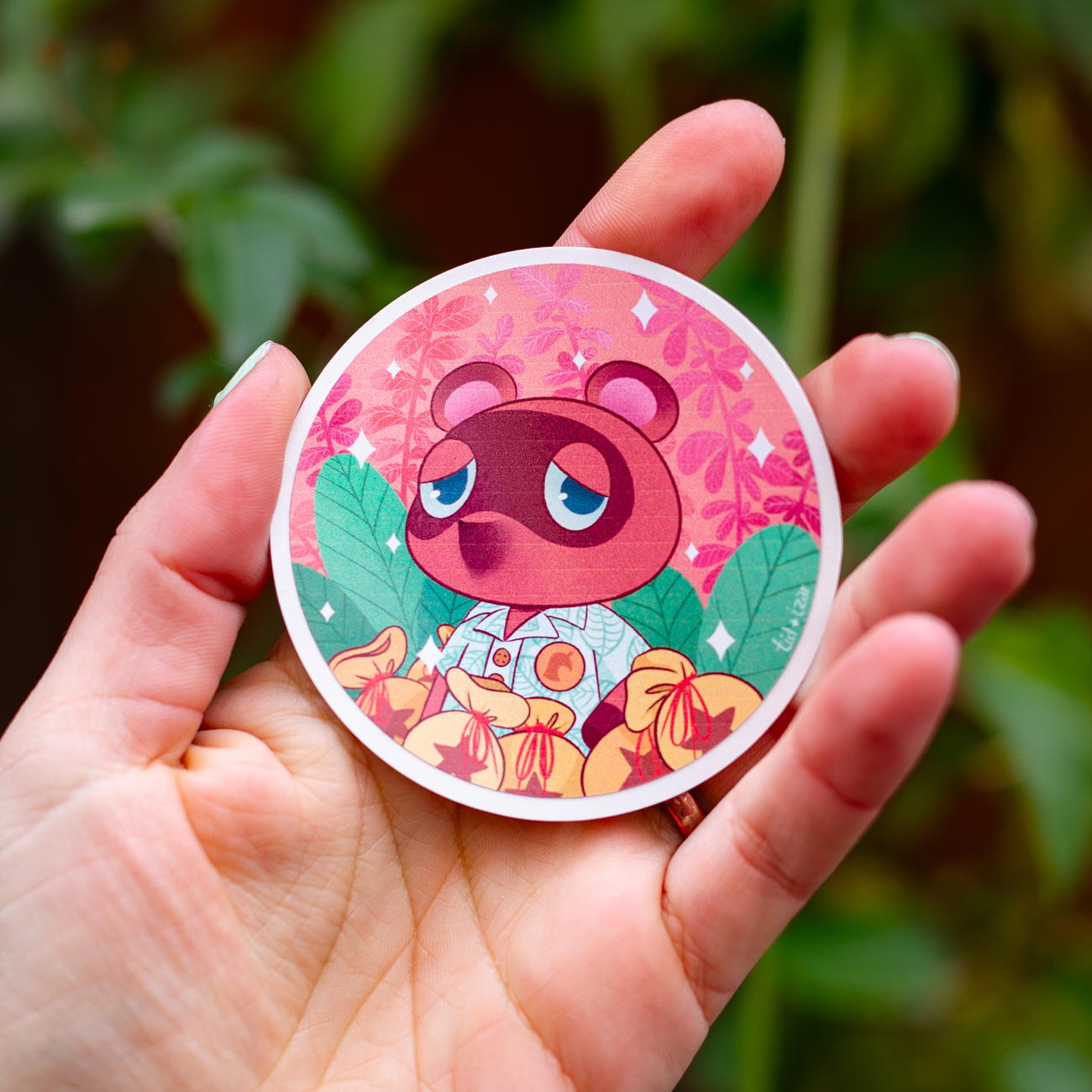 Image front Sticker - Animal Crossing : Tom Nook