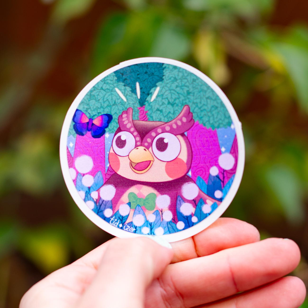 Image front Sticker - Animal Crossing : Blathers