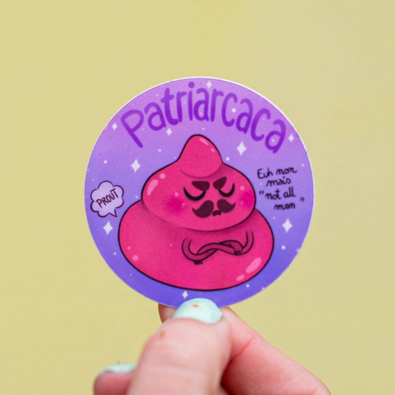 Image front Sticker - Patriarcaca
