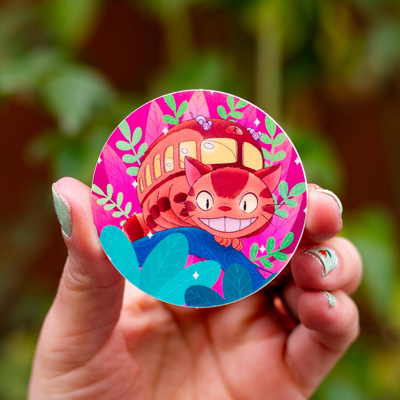 Image front Sticker - Ghibli : Chat-bus