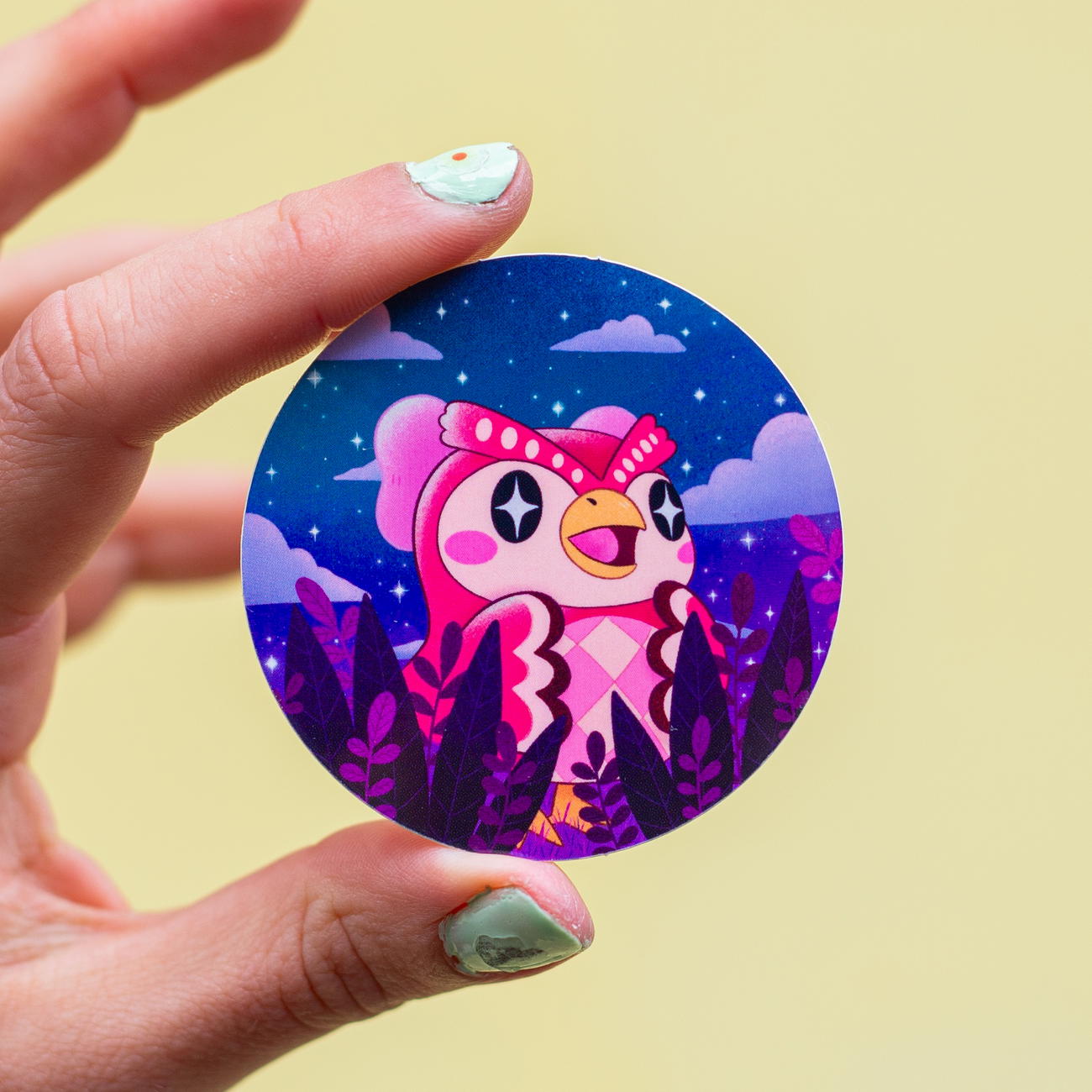 Image front Sticker - Animal Crossing : Celeste