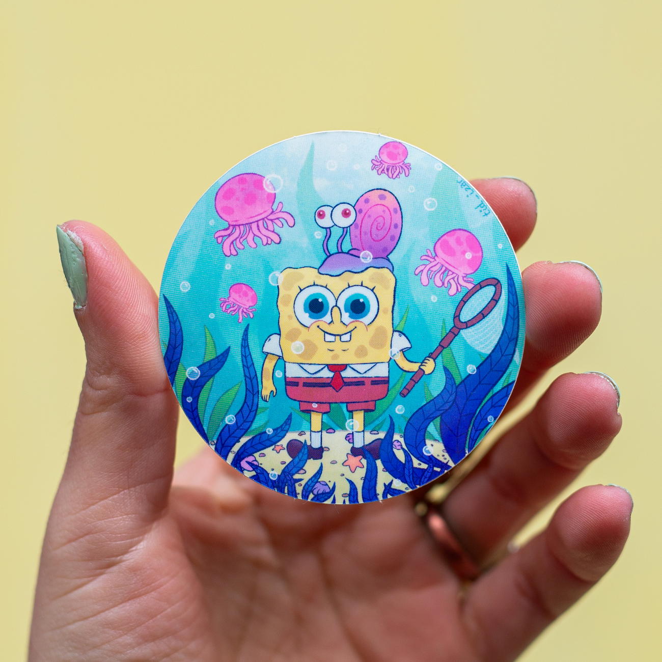 Image front Sticker - Bob l'Eponge