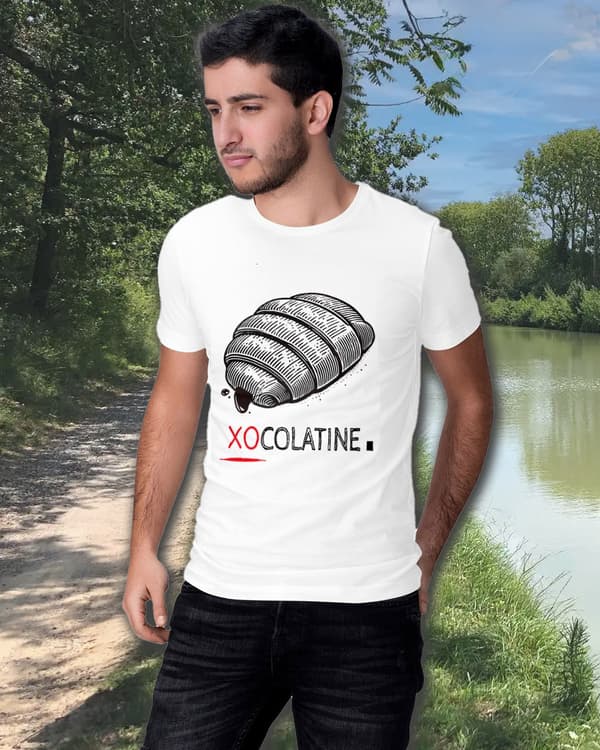 Image front T-shirt Chocolatine - Affichez vos valeurs