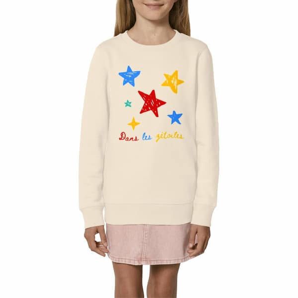 Image back Dans les zétoiles | Sweat-shirt Epais Enfant
