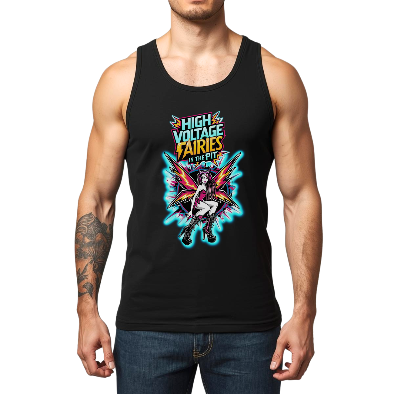 Men's Tank Top - Black