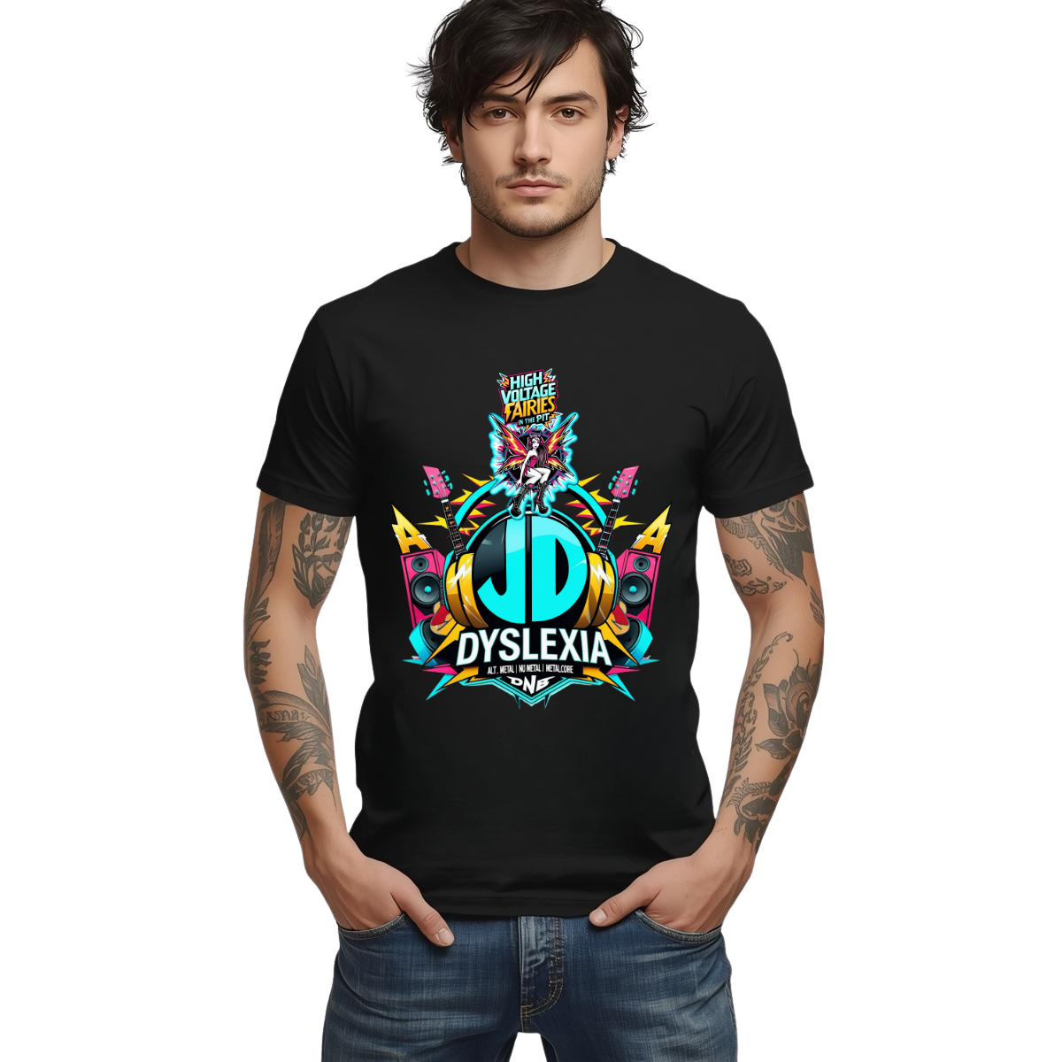 JD Dyslexia - 100% Cotton T-Shirt - Image