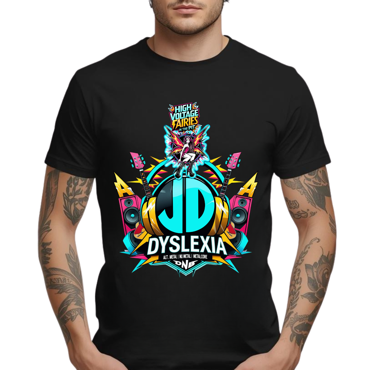 JD Dyslexia - 100% Cotton T-Shirt