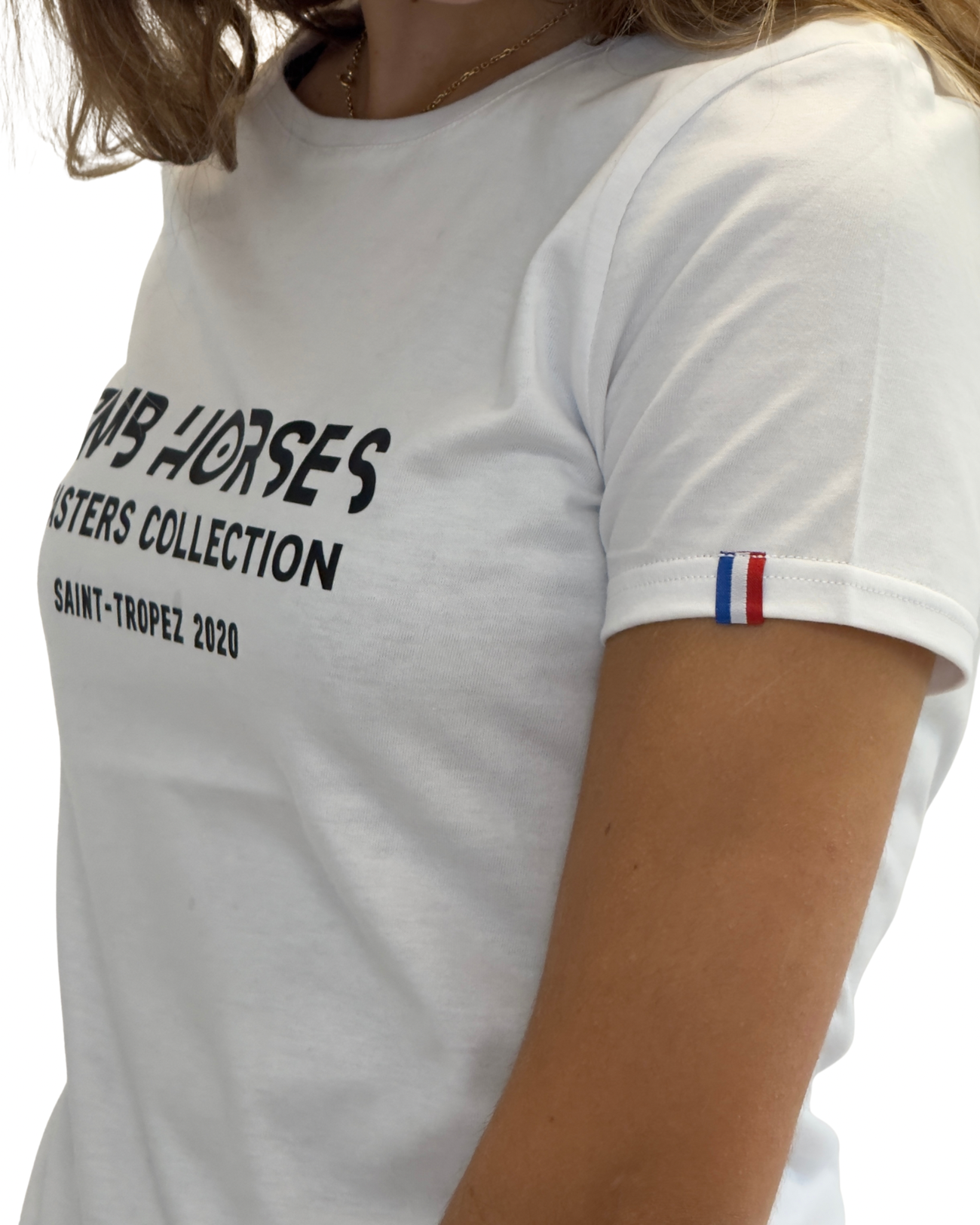 Image back T-Shirt Femme "Saint-Tropez" – Fabriqué en France
