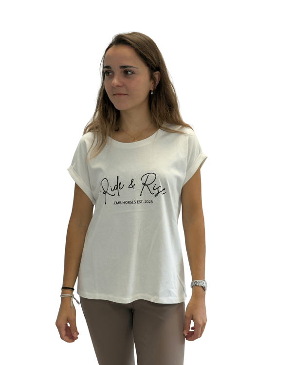 Image back Ride & Rise – Le T-shirt