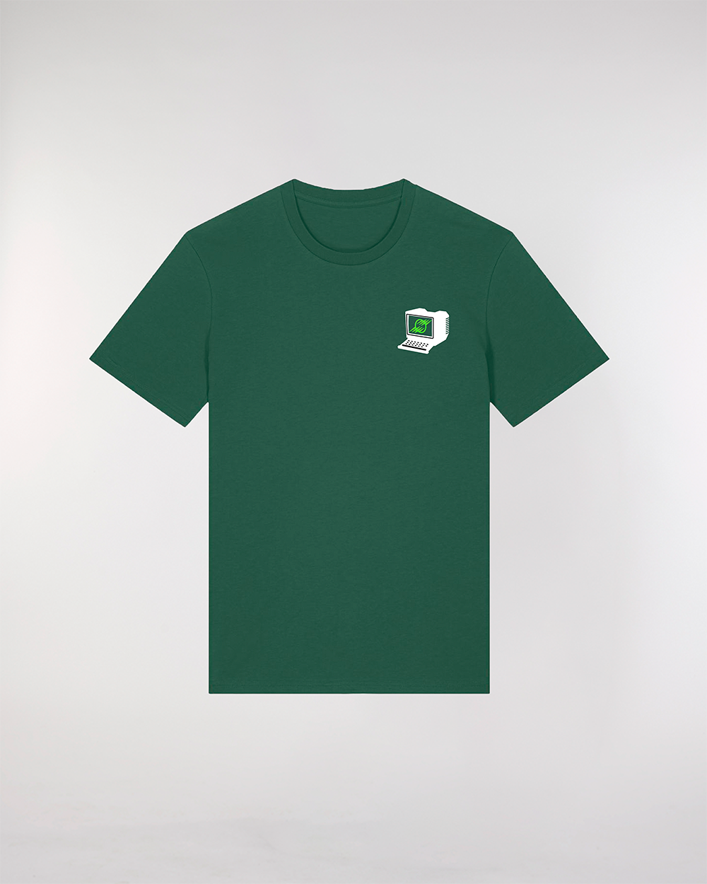 Image back Minitel - T-shirt léger Logo Blanc