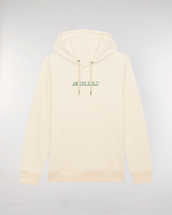 Image back Archi Solidaire - Hoodie Crème