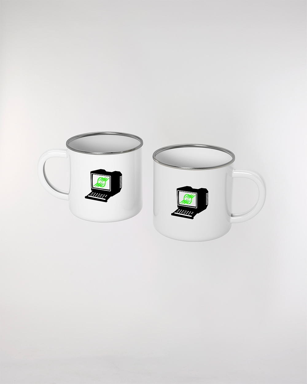 Image front Minitel - Mug Métallique