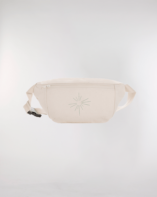 Image front Archi Solidaire - Sac Banane en Toile Beige