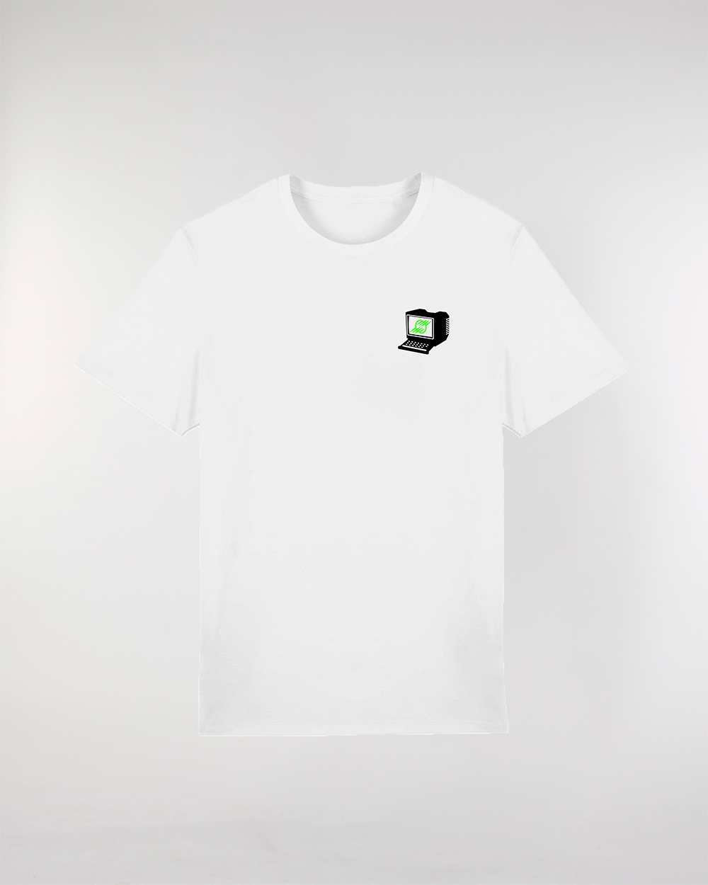 Image front Minitel - T-shirt léger Logo Noir