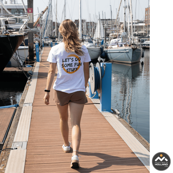 Women’s Heavyweight Organic TEE - Let’s Do Some Fun Stuff