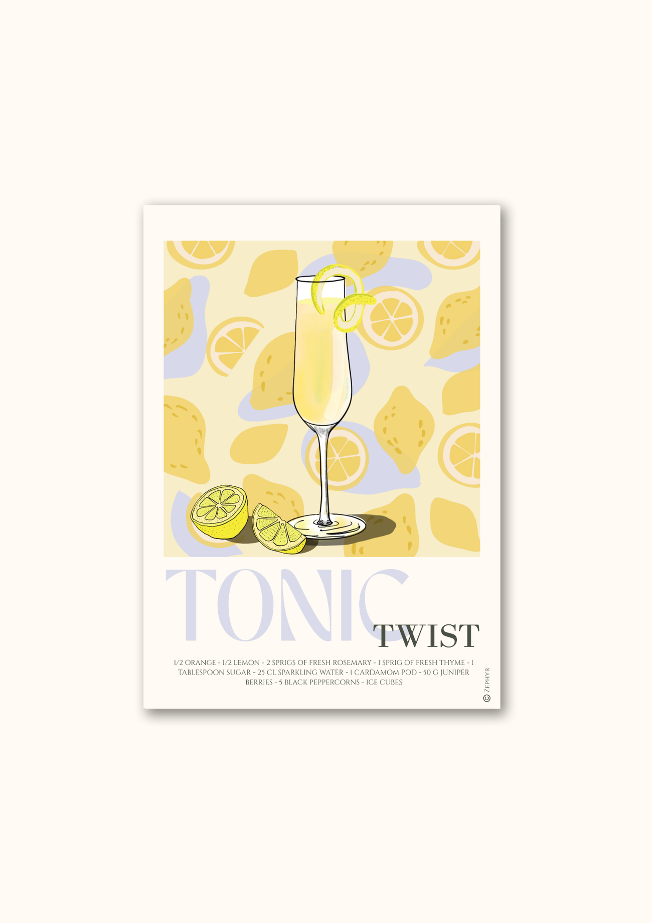 Poster Tonic Twist